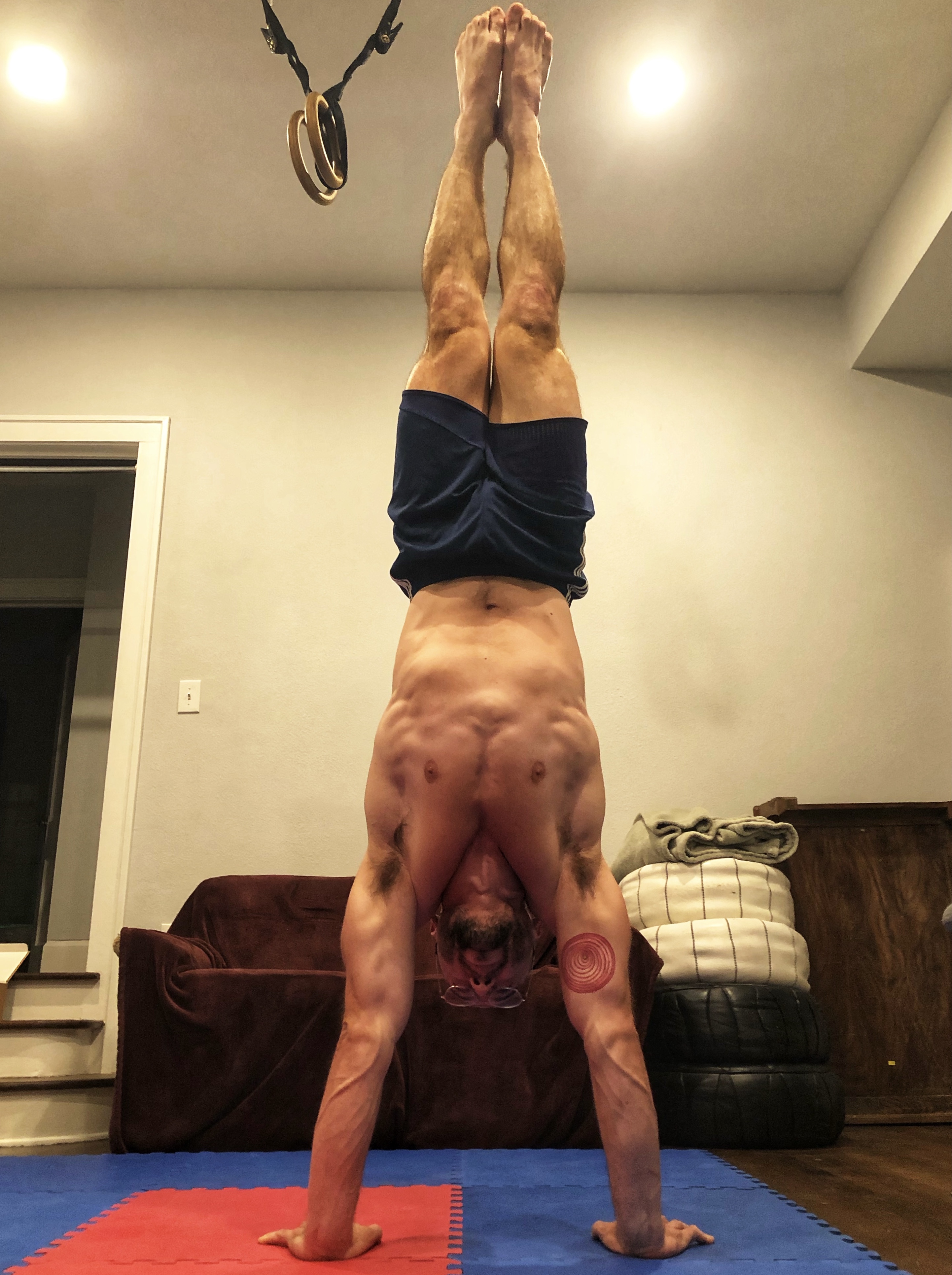 Perfect handstand